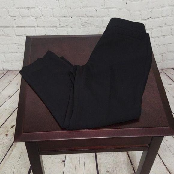 J. Crew Pants - J. Crew Straight Leg Black Petite Ankles